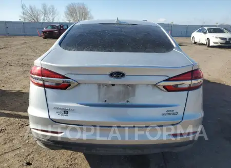 FORD FUSION SE 2019 vin 3FA6P0LU7KR143721 from auto auction Copart