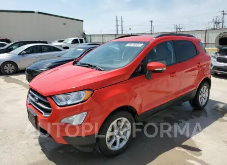 FORD ECOSPORT S 2020 vin MAJ3S2GE1LC377479 from auto auction Copart