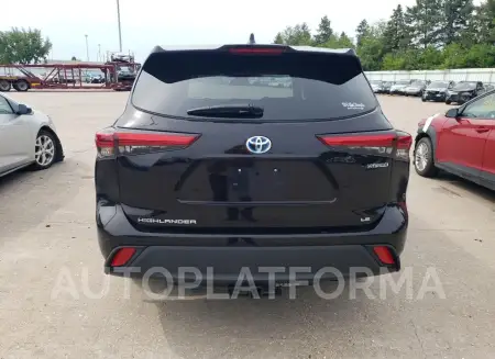 TOYOTA HIGHLANDER 2022 vin 5TDBBRCH4NS102107 from auto auction Copart