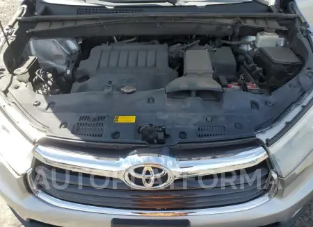 TOYOTA HIGHLANDER 2016 vin 5TDBKRFH1GS327101 from auto auction Copart