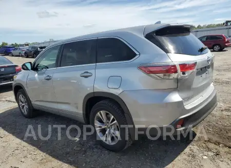 TOYOTA HIGHLANDER 2016 vin 5TDBKRFH1GS327101 from auto auction Copart