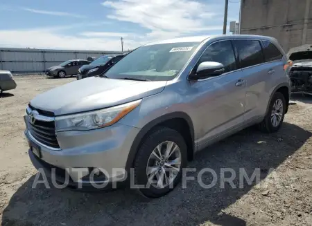 Toyota Highlander 2016 2016 vin 5TDBKRFH1GS327101 from auto auction Copart