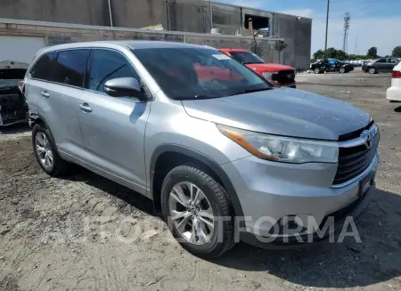 TOYOTA HIGHLANDER 2016 vin 5TDBKRFH1GS327101 from auto auction Copart