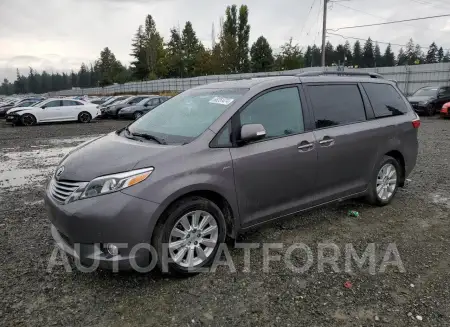 Toyota Sienna XLE 2016 2016 vin 5TDDK3DC0GS137612 from auto auction Copart