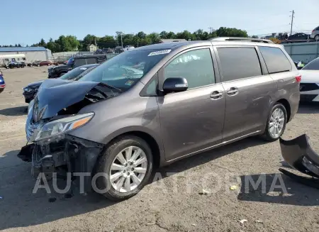 Toyota Sienna XLE 2015 2015 vin 5TDDK3DC7FS122345 from auto auction Copart