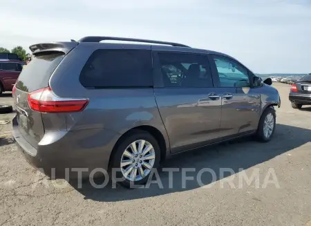 TOYOTA SIENNA XLE 2015 vin 5TDDK3DC7FS122345 from auto auction Copart