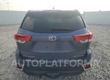 TOYOTA HIGHLANDER 2018 vin 5TDDZRFH7JS871047 from auto auction Copart