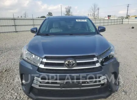 TOYOTA HIGHLANDER 2018 vin 5TDDZRFH7JS871047 from auto auction Copart