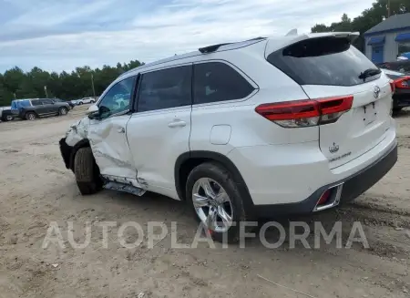 TOYOTA HIGHLANDER 2018 vin 5TDDZRFH8JS849767 from auto auction Copart