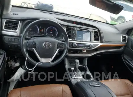 TOYOTA HIGHLANDER 2018 vin 5TDDZRFH8JS849767 from auto auction Copart