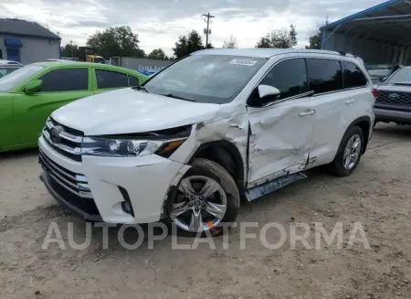 TOYOTA HIGHLANDER 2018 vin 5TDDZRFH8JS849767 from auto auction Copart