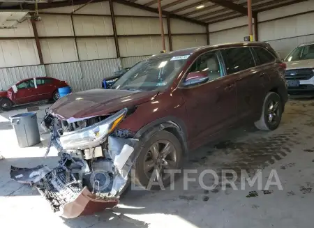 Toyota Highlander 2018 2018 vin 5TDDZRFH9JS879991 from auto auction Copart