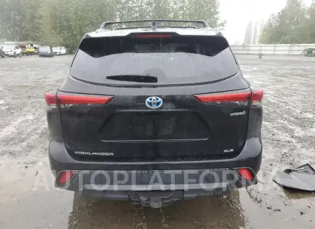 TOYOTA HIGHLANDER 2022 vin 5TDGBRCH7NS539377 from auto auction Copart