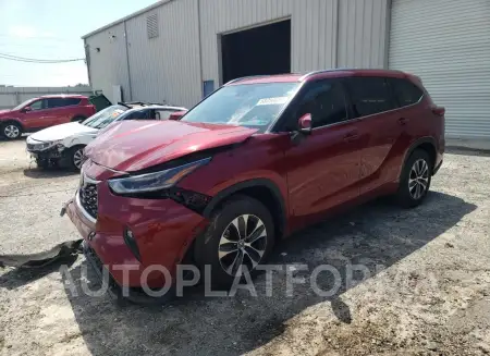 Toyota Highlander 2021 2021 vin 5TDGZRAH5MS071615 from auto auction Copart