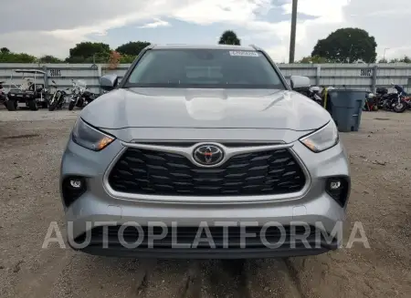 TOYOTA HIGHLANDER 2022 vin 5TDGZRAH5NS559321 from auto auction Copart