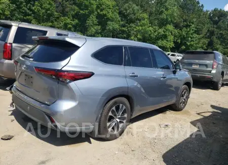 TOYOTA HIGHLANDER 2021 vin 5TDGZRAH7MS065007 from auto auction Copart