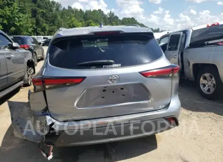 TOYOTA HIGHLANDER 2021 vin 5TDGZRAH7MS065007 from auto auction Copart