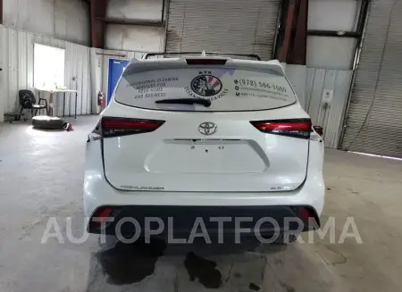 TOYOTA HIGHLANDER 2022 vin 5TDGZRBH0NS589549 from auto auction Copart