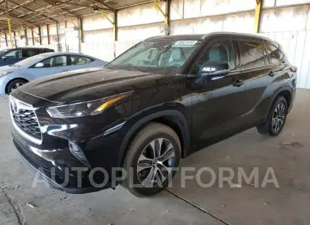 Toyota Highlander 2022 2022 vin 5TDHZRAH0NS551101 from auto auction Copart