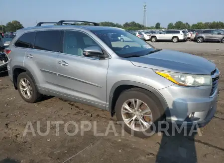 TOYOTA HIGHLANDER 2015 vin 5TDJKRFH0FS145044 from auto auction Copart