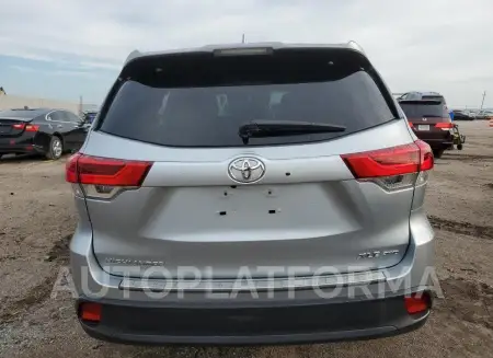 TOYOTA HIGHLANDER 2019 vin 5TDJZRFH1KS955496 from auto auction Copart