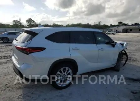 TOYOTA HIGHLANDER 2023 vin 5TDKDRAH6PS021447 from auto auction Copart