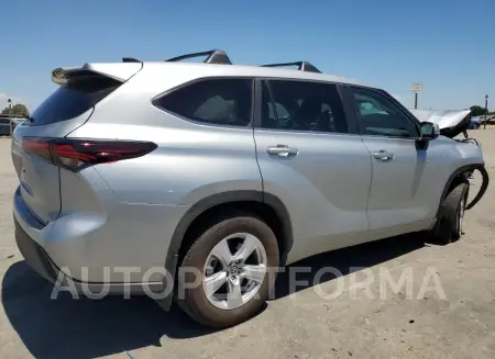 TOYOTA HIGHLANDER 2024 vin 5TDKDRAH8RS053254 from auto auction Copart