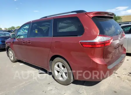 TOYOTA SIENNA LE 2017 vin 5TDKZ3DC6HS803490 from auto auction Copart