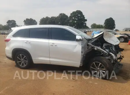 TOYOTA HIGHLANDER 2017 vin 5TDKZRFH7HS510693 from auto auction Copart