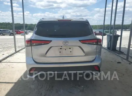 TOYOTA HIGHLANDER 2022 vin 5TDLZRAH8NS136585 from auto auction Copart