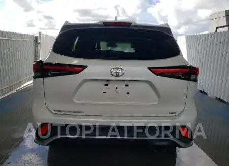 TOYOTA HIGHLANDER 2021 vin 5TDLZRAH9MS079215 from auto auction Copart