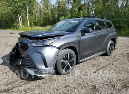 Toyota Highlander 2021 2021 vin 5TDLZRBH6MS123458 from auto auction Copart