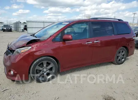 Toyota Sienna SE 2016 2016 vin 5TDXK3DC2GS744303 from auto auction Copart