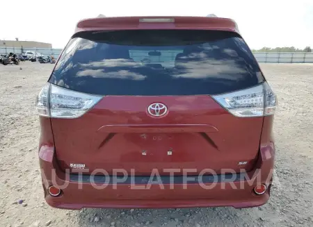 TOYOTA SIENNA SE 2016 vin 5TDXK3DC2GS744303 from auto auction Copart