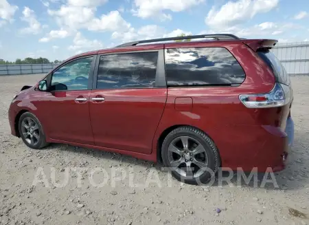 TOYOTA SIENNA SE 2016 vin 5TDXK3DC2GS744303 from auto auction Copart