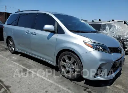 TOYOTA SIENNA SE 2019 vin 5TDXZ3DC8KS997307 from auto auction Copart