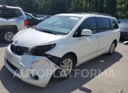 Toyota Sienna XLE 2015 2015 vin 5TDYK3DC6FS530899 from auto auction Copart