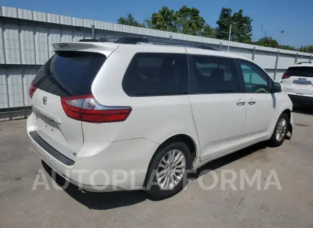 TOYOTA SIENNA XLE 2015 vin 5TDYK3DC6FS530899 from auto auction Copart