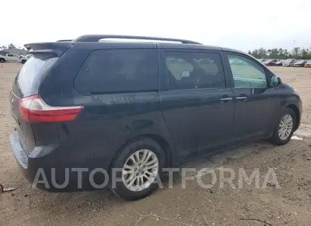 TOYOTA SIENNA XLE 2016 vin 5TDYK3DCXGS709934 from auto auction Copart