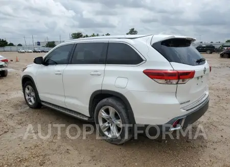 TOYOTA HIGHLANDER 2017 vin 5TDYZRFH0HS203103 from auto auction Copart