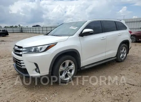 Toyota Highlander 2017 2017 vin 5TDYZRFH0HS203103 from auto auction Copart