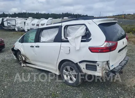 TOYOTA SIENNA L 2020 vin 5TDZZ3DC3LS025902 from auto auction Copart