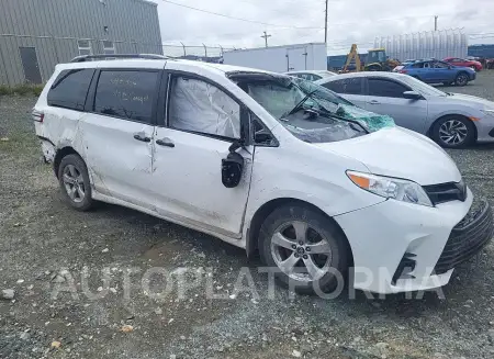 TOYOTA SIENNA L 2020 vin 5TDZZ3DC3LS025902 from auto auction Copart