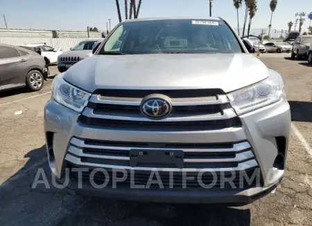 TOYOTA HIGHLANDER 2018 vin 5TDZZRFH5JS265333 from auto auction Copart