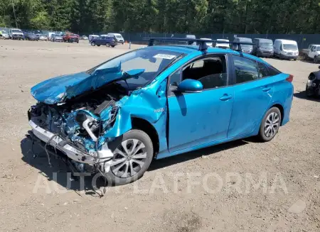 TOYOTA PRIUS PRIM 2021 vin JTDKAMFP4M3192724 from auto auction Copart