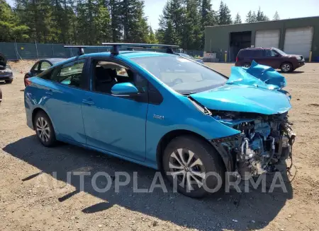 TOYOTA PRIUS PRIM 2021 vin JTDKAMFP4M3192724 from auto auction Copart