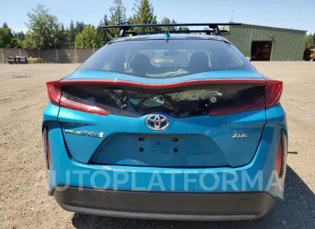 TOYOTA PRIUS PRIM 2021 vin JTDKAMFP4M3192724 from auto auction Copart