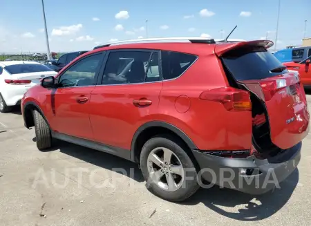 TOYOTA RAV4 XLE 2015 vin JTMRFREV3FD166545 from auto auction Copart