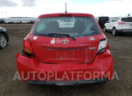 TOYOTA YARIS 2015 vin VNKKTUD3XFA039992 from auto auction Copart