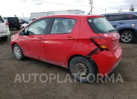 TOYOTA YARIS 2015 vin VNKKTUD3XFA039992 from auto auction Copart